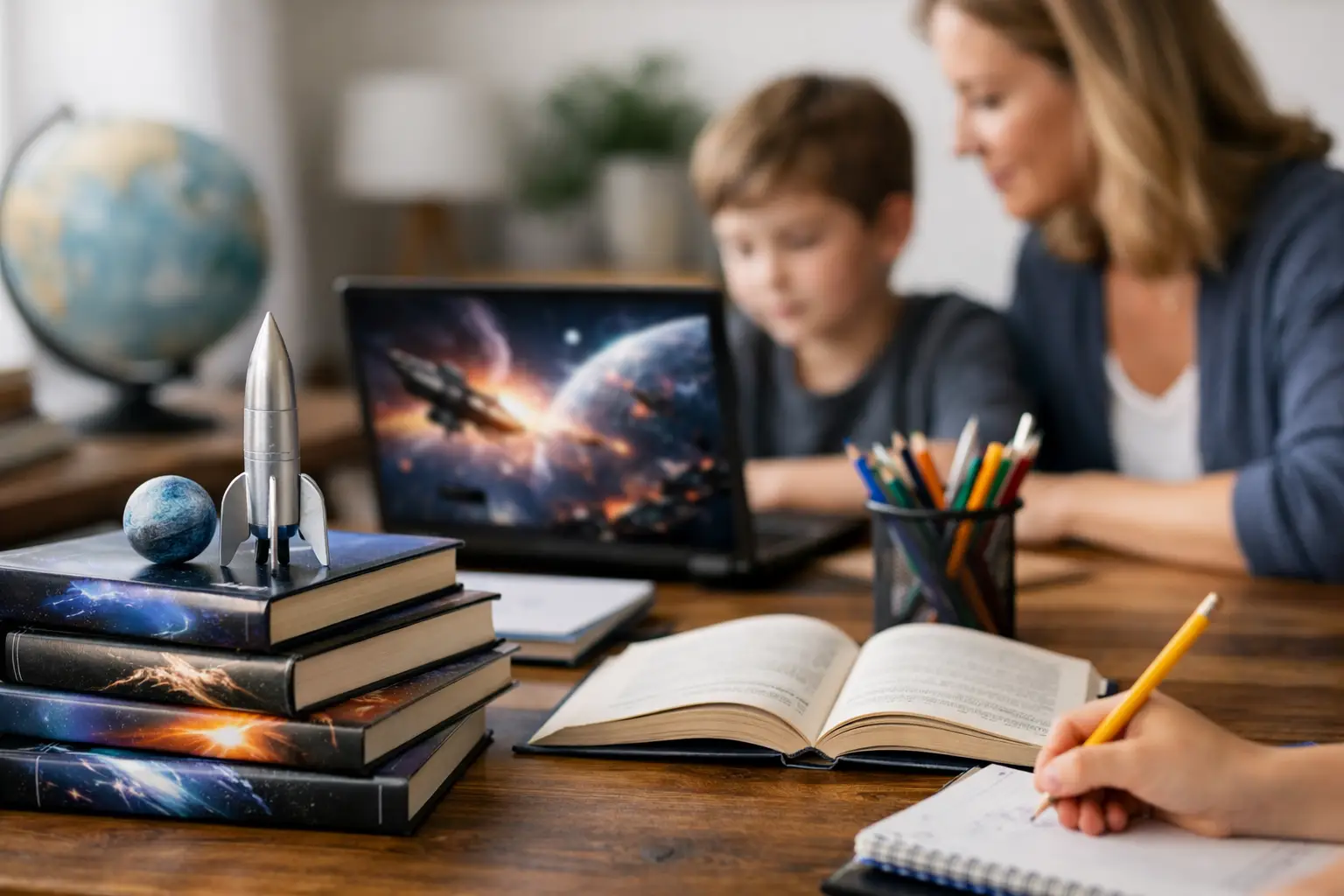 12 Sci Fi Books for Homeschool Parents